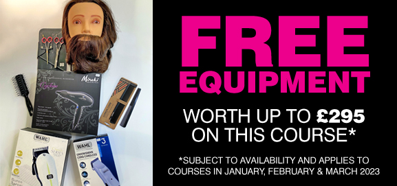 Free Equipment Worth up to £295 for Barbering Courses in London & Ipswich